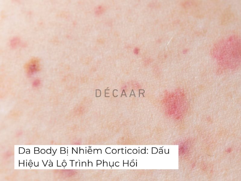 da body bị nhiễm corticoid